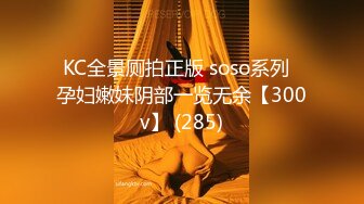 KC全景厕拍正版 soso系列  孕妇嫩妹阴部一览无余【300v】 (285)