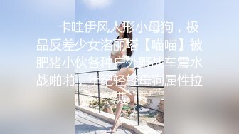 ❤️卡哇伊风人形小母狗，极品反差少女洛丽塔【喵喵】被肥猪小伙各种户外野战车震水战啪啪，年纪轻轻母狗属性拉满