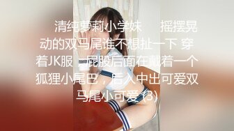 ❤️清纯萝莉小学妹❤️摇摆晃动的双马尾谁不想扯一下 穿着JK服，屁股后面在戴着一个狐狸小尾巴，后入中出可爱双马尾小可爱 (3)